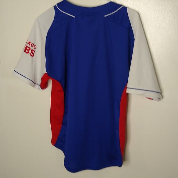Adidas Cubs boys size large button down shirt. Go Cubs - Picture 4 of 8